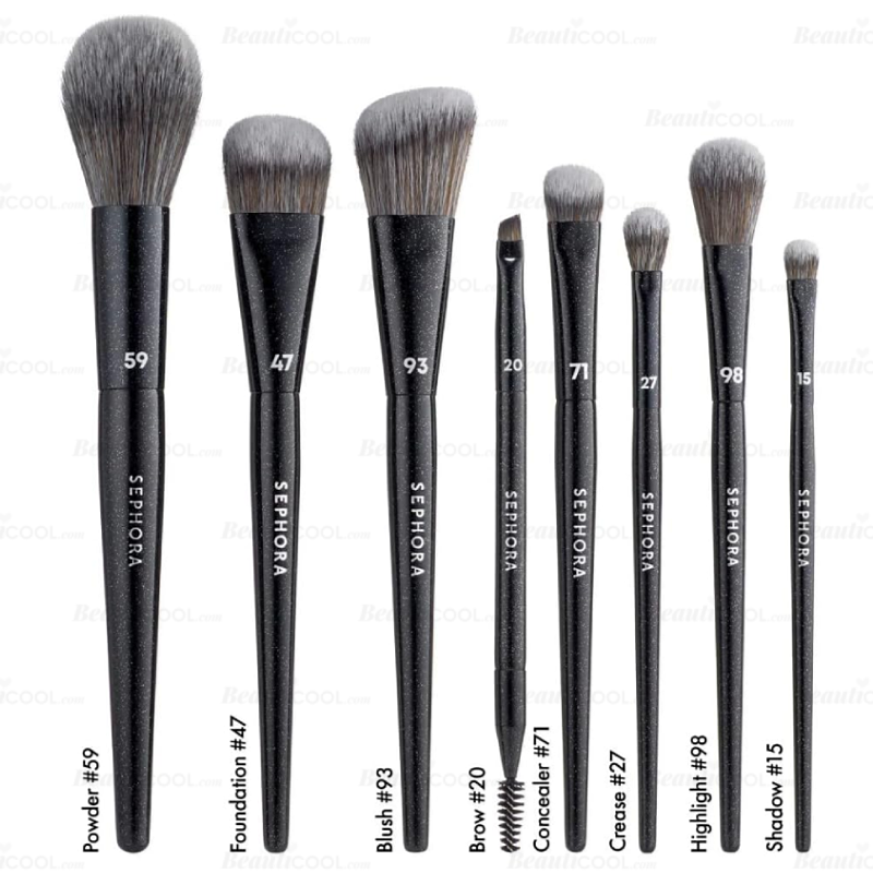 Sephora Collection 8-Piece PRO Brush Face & Eye Set (Limited Edition)
